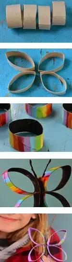 100种最简单的折纸蝴蝶折纸法,diy最简单蝴蝶折纸