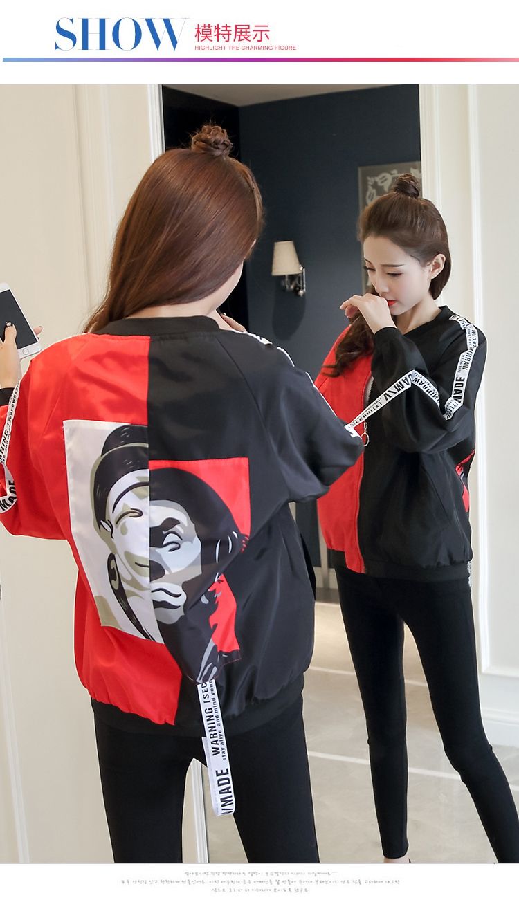 这3款2017秋季新款棒球服，韩版宽松学生装值得拥有