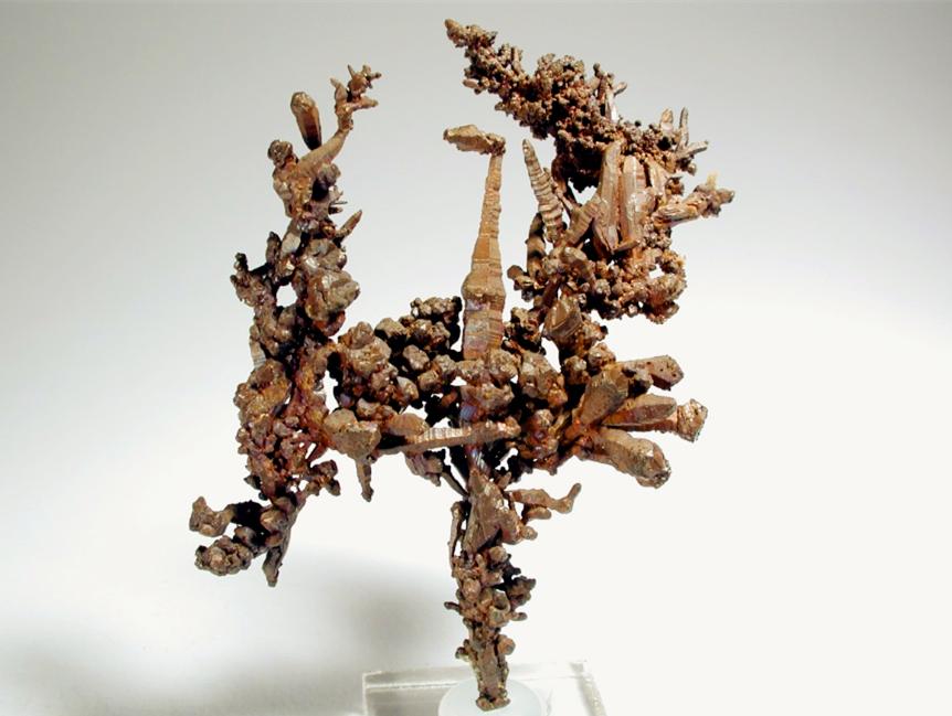 奇妙的矿物世界自然铜,矿物世界自然铜