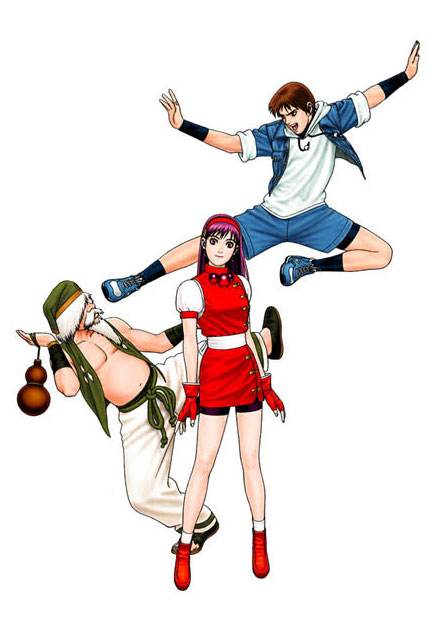 拳皇雅典娜为什么有超能力,拳皇雅典娜50连