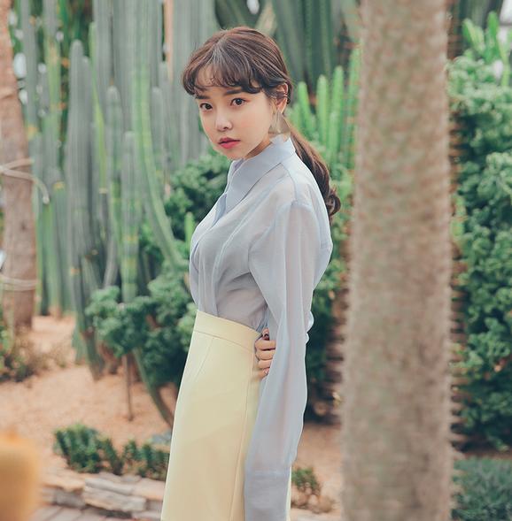 乔妹同款衬衣,乔妹宋仲基白裙