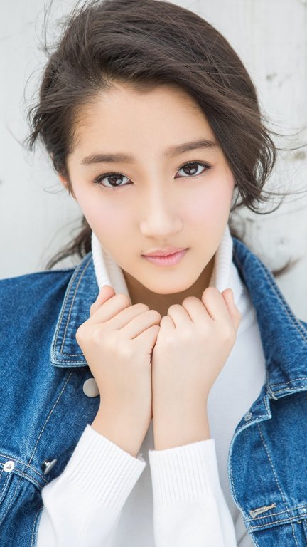 关晓彤惊艳写真照壁纸,鹿晗关晓彤壁纸