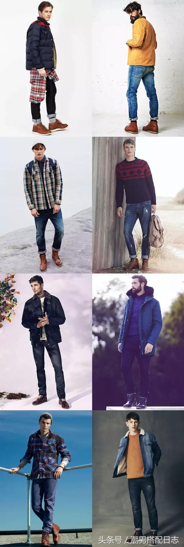 靴子长筒靴冬季穿搭,靴子冬季套装穿搭