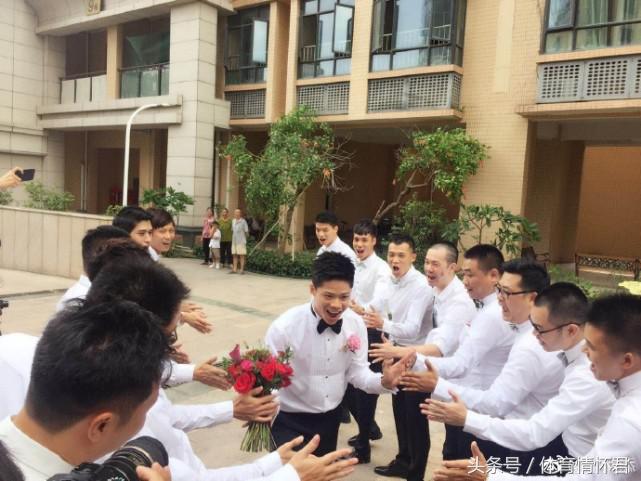 中国百米飞人大婚,苏炳添携手体坛最帅伴郎团尬舞,娶最美新娘!