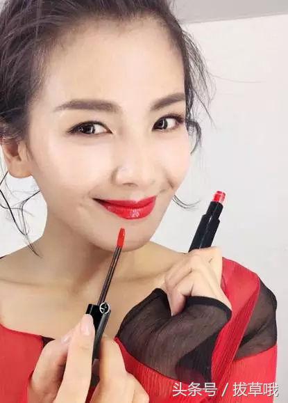 最经典好看的正红色口红款式,十款最好用的口红色号图