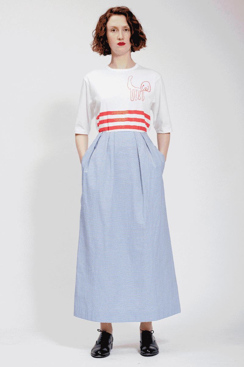 条纹毛衫怎么织好看,条纹大毛衣怎么搭配