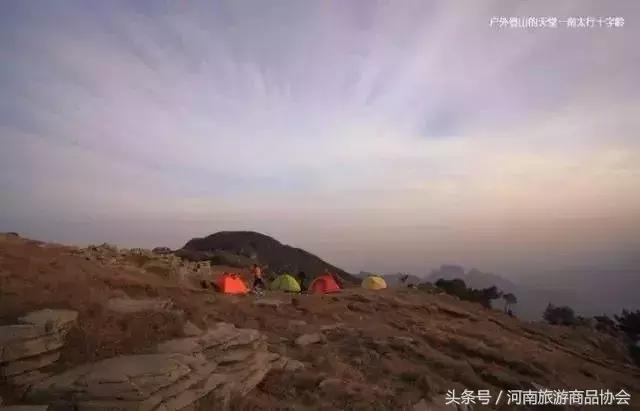 千佛山户外领队,南太行经典徒步线路露营