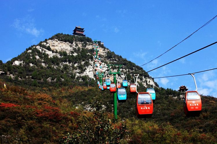 秋韵流过的晋城红