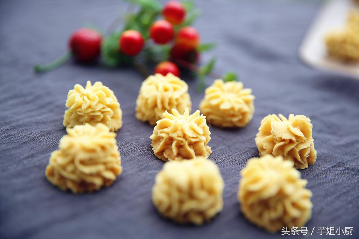 正宗香港珍妮小熊曲奇做法,网红酥脆小熊饼