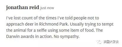 华人伦敦遭鹿攻击酿惨剧，事发地里士满公园警告：务必离鹿50米！