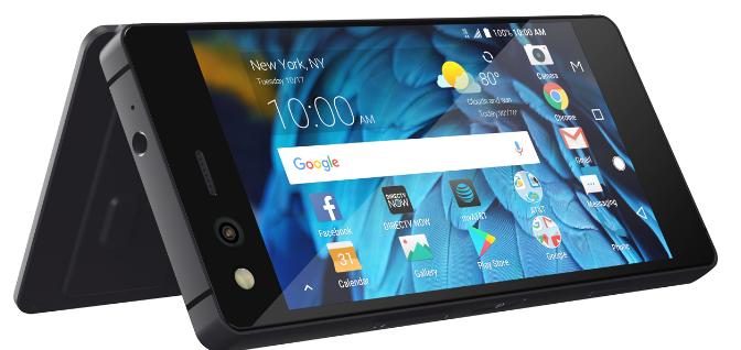 中兴AxonM折叠屏手机发布，网友：原来两块屏幕合起来就是折叠屏