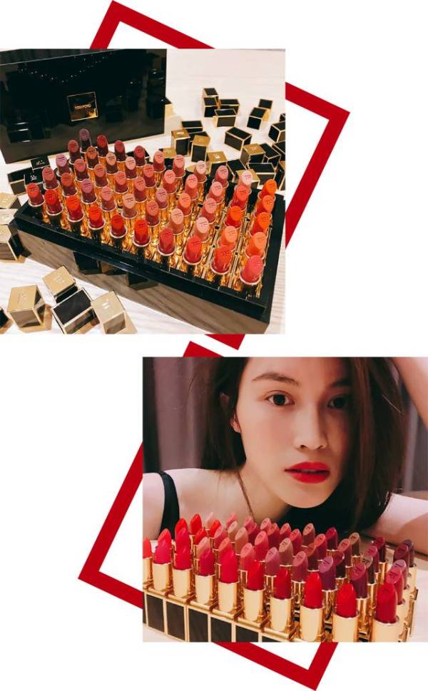 tfboys口红试色,tf口红n3和n2试色