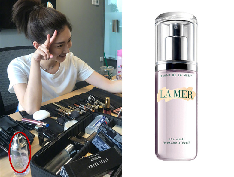 江疏影的护肤品,江疏影代言的素颜霜