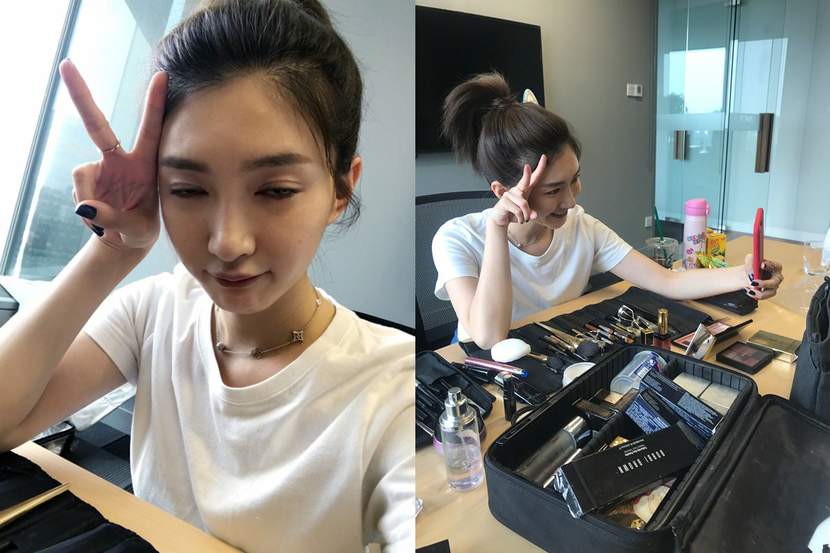 江疏影的护肤品,江疏影代言的素颜霜