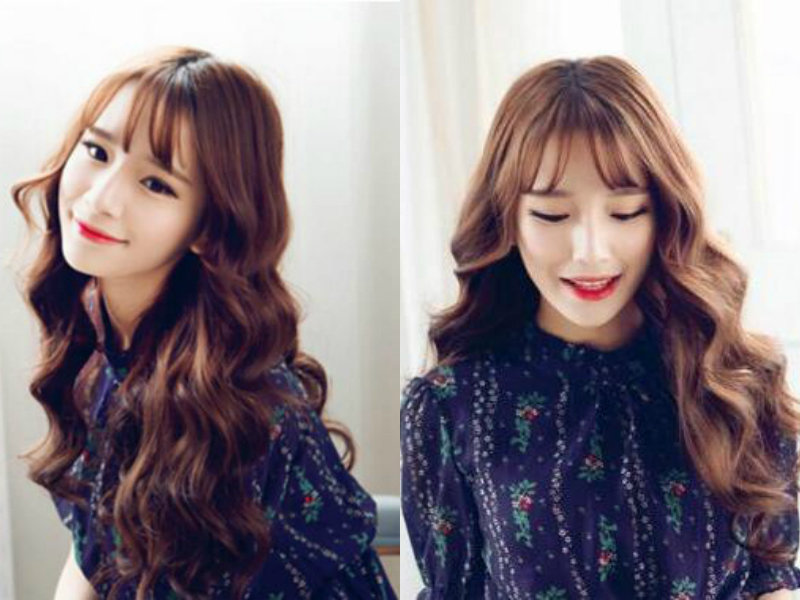 水波纹烫发有几款,想走成熟风烫发还是染发