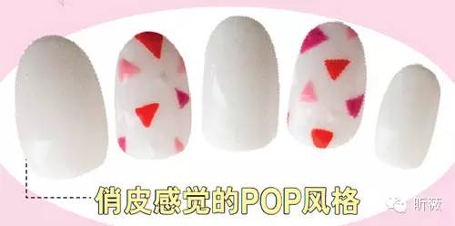 nail美甲款式图片,nail简约美甲