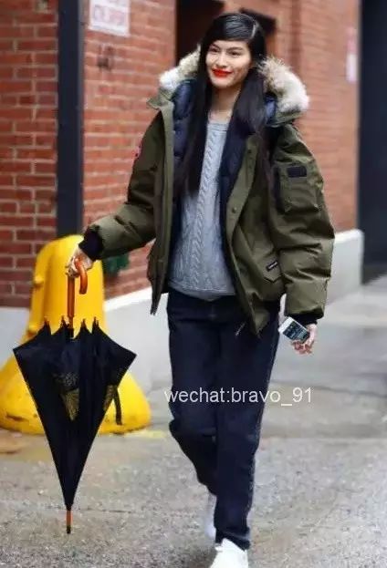 我怕冷但我更怕丑小时代,canadagoose羽绒服穿搭