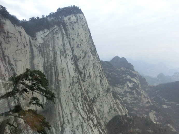 华山一日游图片欣赏大全大图,华山一日游全景图