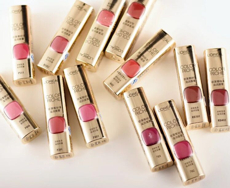 口红试色｜欧莱雅热门色号口红试色，大牌口红的平价替代品