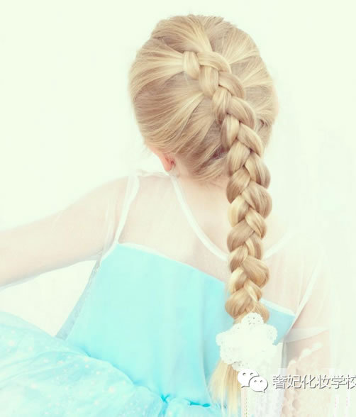 辫子的编发教程乔欣,丝巾编发教程简单好看乔欣