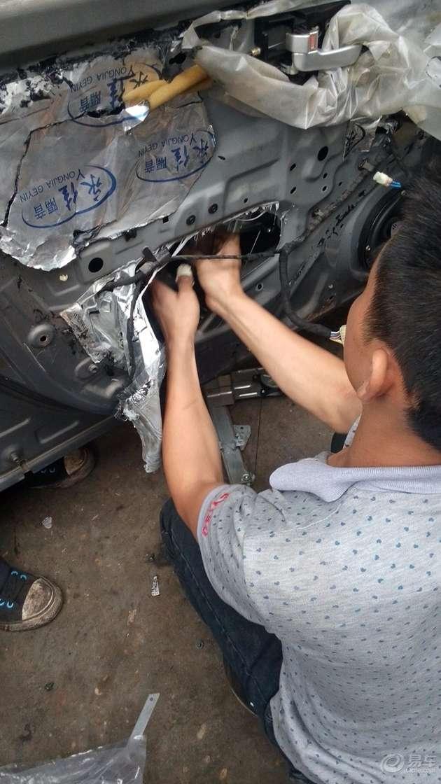 悦翔改装作业,自己动手改装乐趣