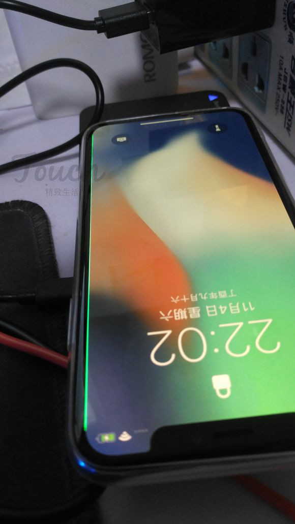 iphonex屏幕出现一条绿线,iphonex屏幕有一条绿线