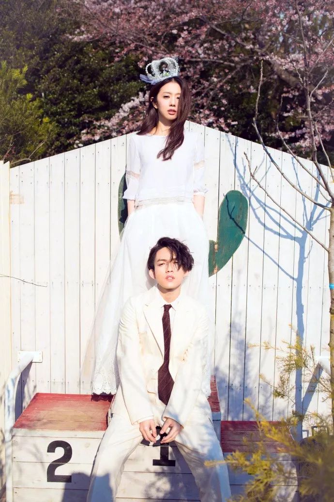 哪些明星的婚纱照比较好看,不需要奢华大牌只要干净利落