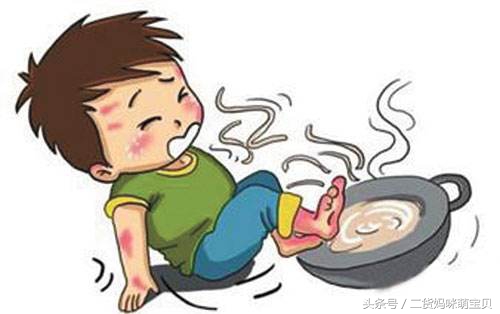 小孩子烫伤了怎么安慰她妈妈,孩子烫伤了怎么处理好得快