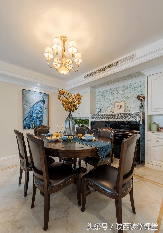 137平三室两厅两卫法式轻奢风,118平三室两厅两卫简美风格