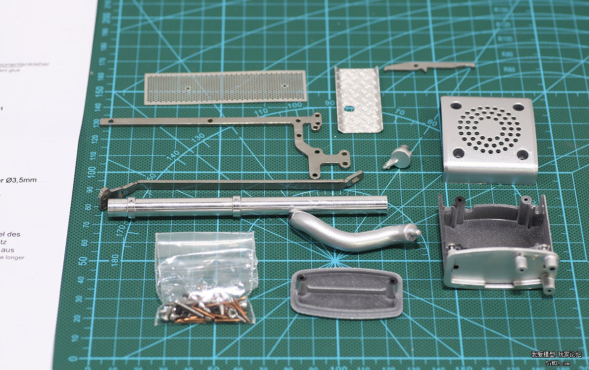 论复杂程度我只服它｜德国ScaleArtMAN三向自卸车细节（三）