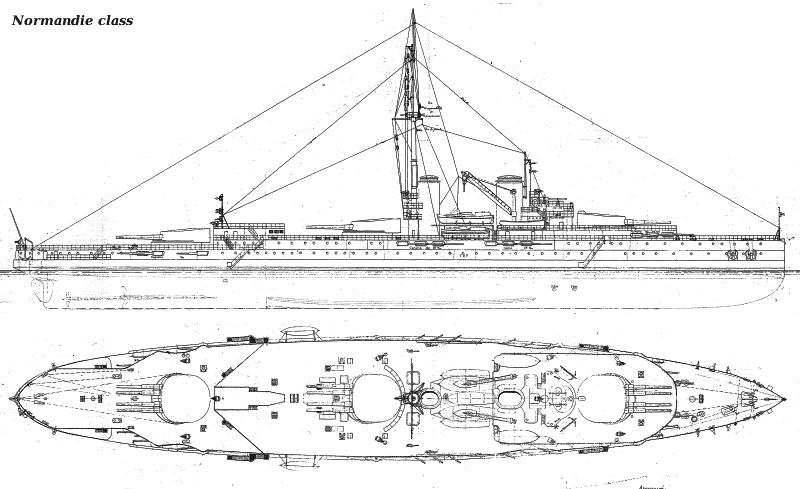 丑出新高度的单品,里昂级战列舰16门主炮