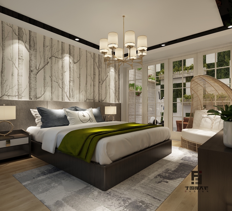 和达璟城翡翠装修,和达生态城88平的装修效果图