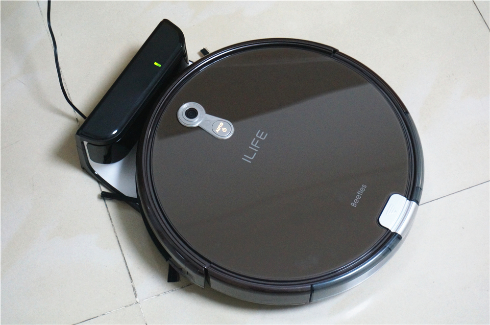 扫地机器人深度测评荧光,ilife智意620扫地机器人使用方法
