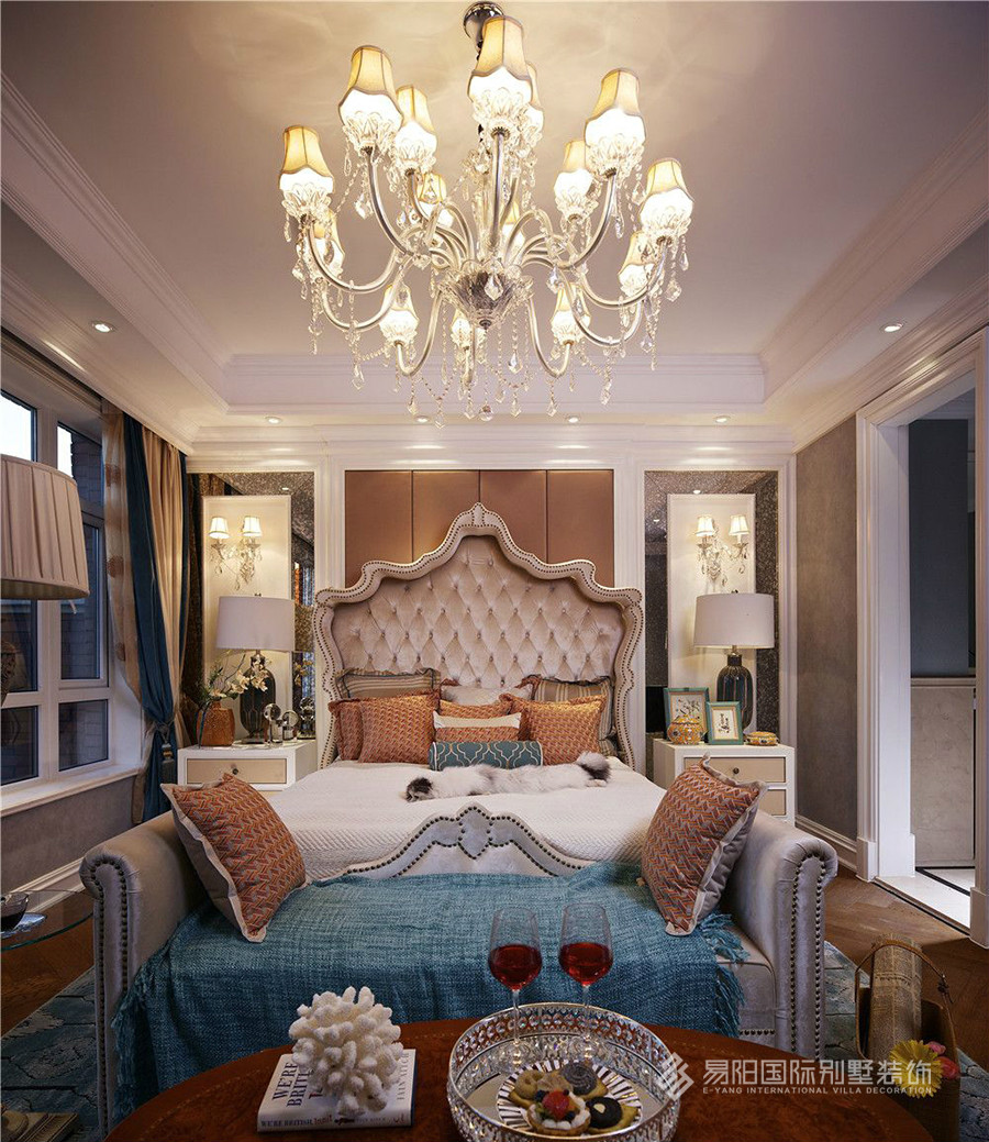 北京别墅全案设计-保利垄上320㎡新古典风格