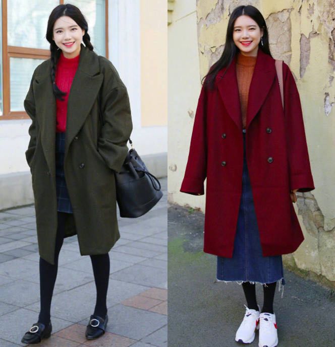 9组同款衣服不同颜色搭配，每一套都好看，再也不用纠结色系选择