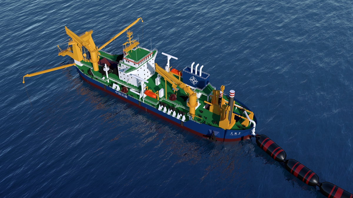 天鲲号航母下水照片,天鲲号简介