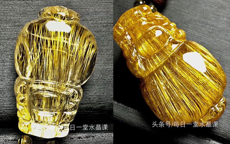 戴发晶手链有什么讲究,发晶手链和吊坠寓意