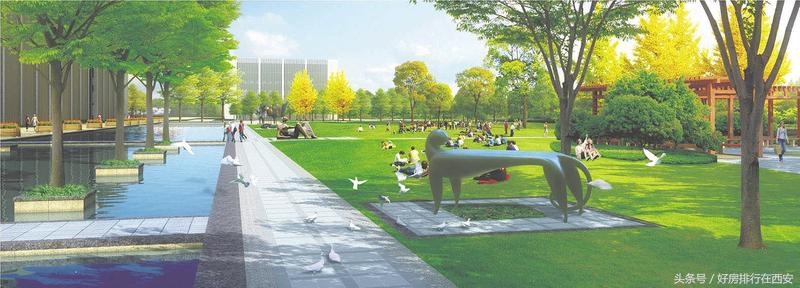 西安投资40亿重建阿房宫,西安生态修复工程