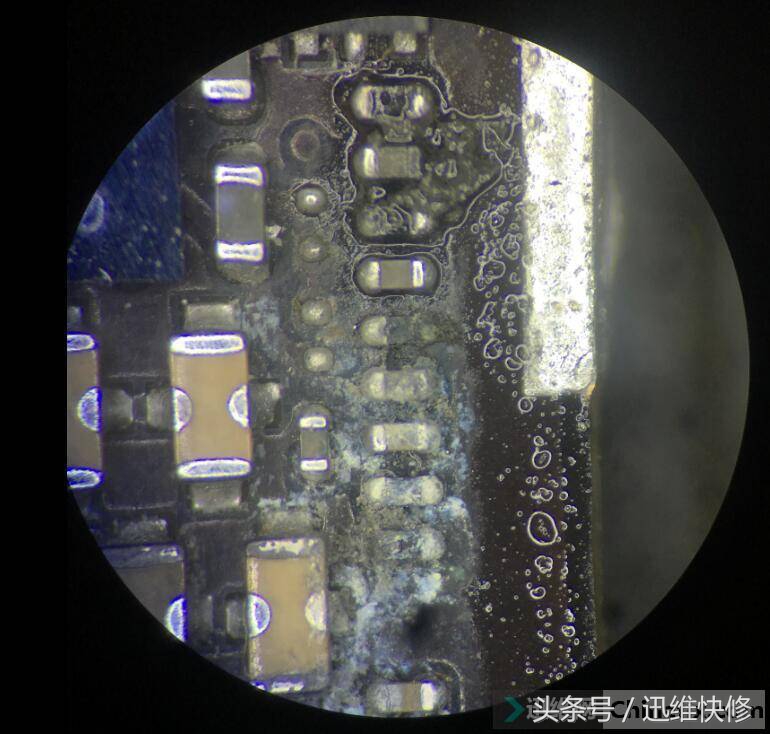 苹果6s主板进水腐蚀严重维修费用,iphone6进水出现什么症状