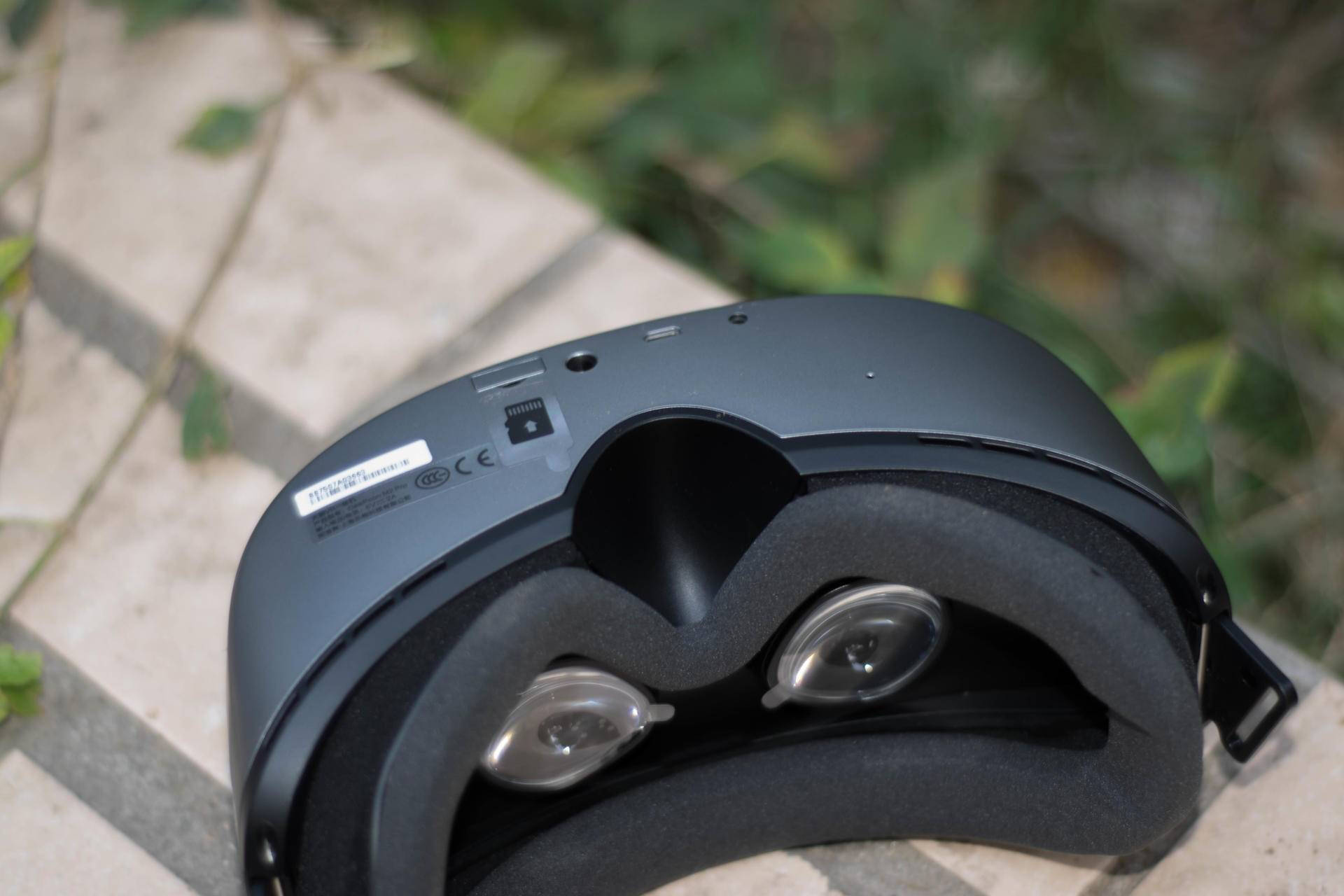 大朋vr一体机m2自带些什么配件,大朋vr一体机4k版界面倾斜