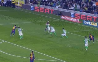 梅西的技术有哪些,梅西的技术很粘球