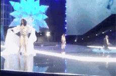 奚梦瑶维密秀摔倒是哪一年,奚梦瑶摔倒对维密秀的影响