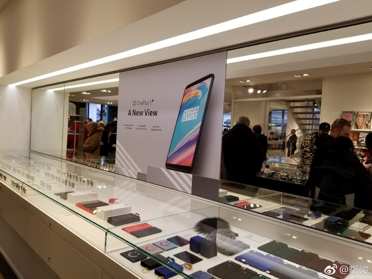 一加5t正面曝光,一加5t国外发布