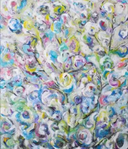 倾听色彩与文字的声音——万锐艺术