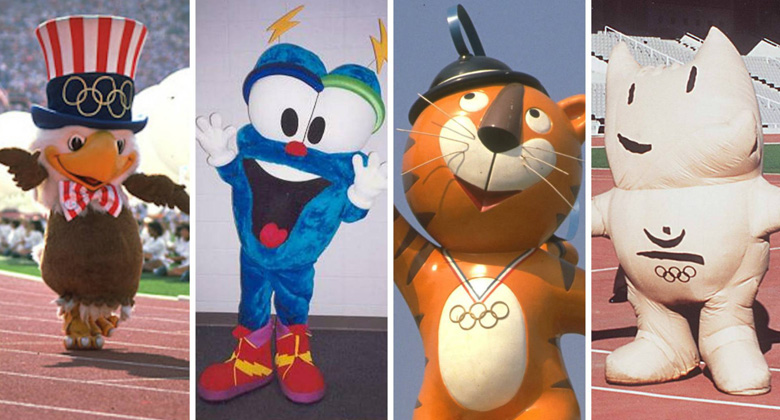 历届奥运吉祥物,各届奥运杯吉祥物