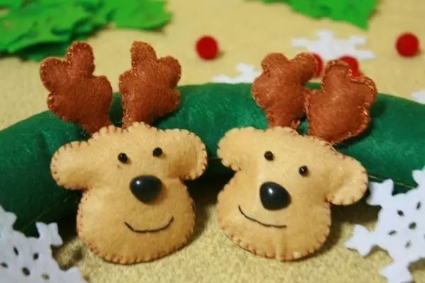 圣诞驯鹿画画简单又好看,驯鹿简笔画圣诞手工