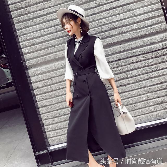 秋冬的必备时尚款式马甲不撞衫,时髦洋气中长款马甲