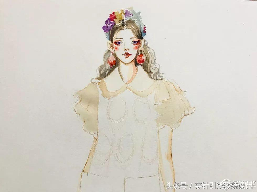 时装手绘视频,时装手绘女装效果图素材资料