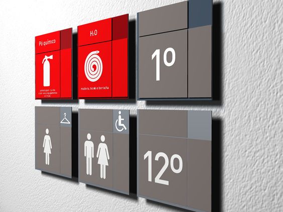 最美办公室牌子标识牌,创意办公室标牌设计