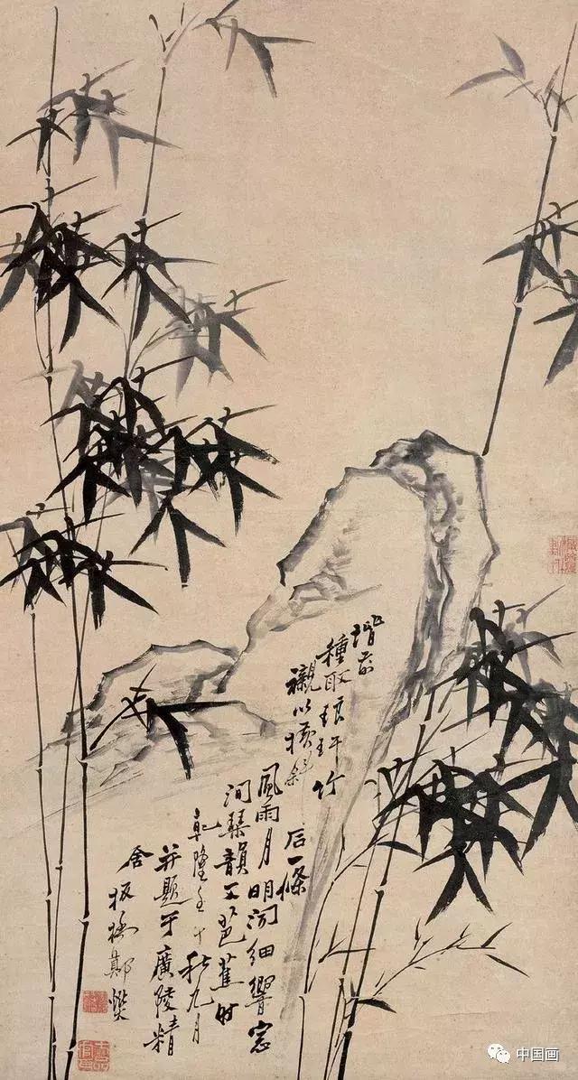 郑板桥的潍县署中画竹朗读视频,郑板桥竹子画大全